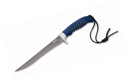 Silver Creek Fillet Knife – Ergonomic Blue Handle 1
