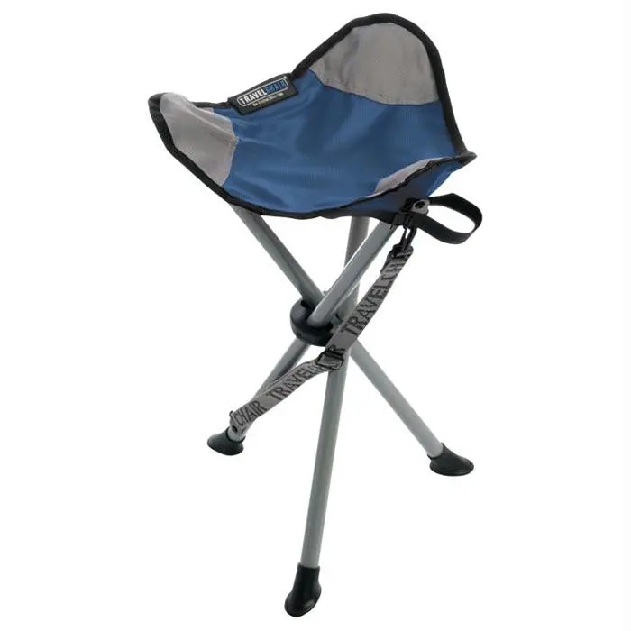 Slacker Stool – Bold Blue Compact Seat 1