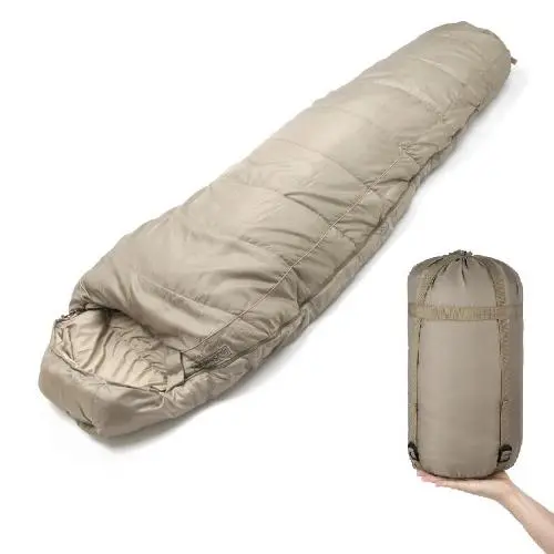 Sleeper Xtreme Sleeping Bag – Desert Tan Right-Zip Snugpak 1