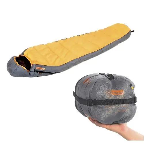 Sleeper Xtreme Sleeping Bag – Yellow Civilian Right-Zip Model 1