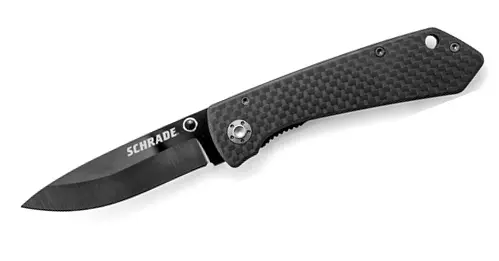 Slim Ceramic Blade Knife Featuring Carbon Fiber Grip 1