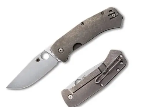 Slysz Bowie Folding Knife – Plain Edge 1