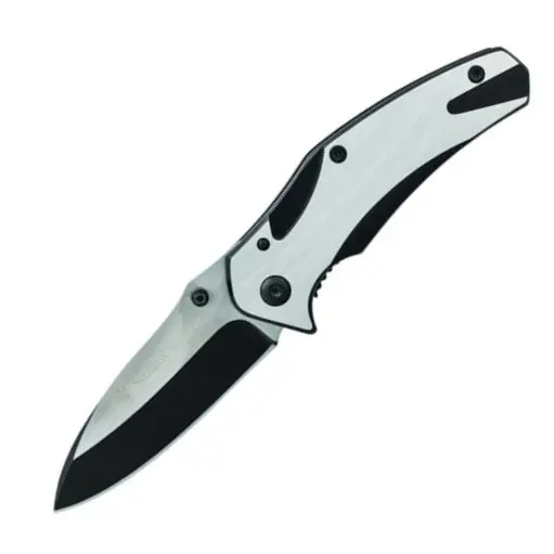 Smith & Wesson Frame-Lock Folding Knife – Drop Point Blade 1