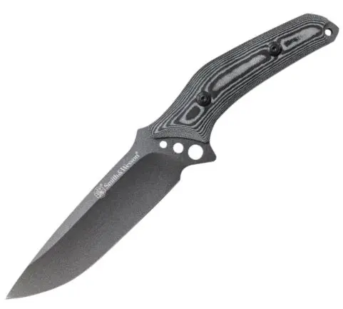 Smith & Wesson Full-Tang Fixed Blade Knife – Heavy-Duty Outdoor Tool 1