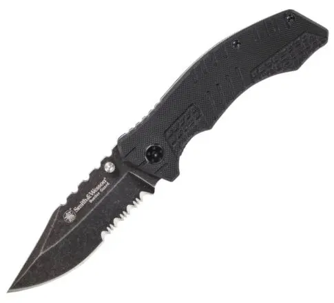 Smith & Wesson Liner-Lock Folding Knife – Stainless Steel Blade 1