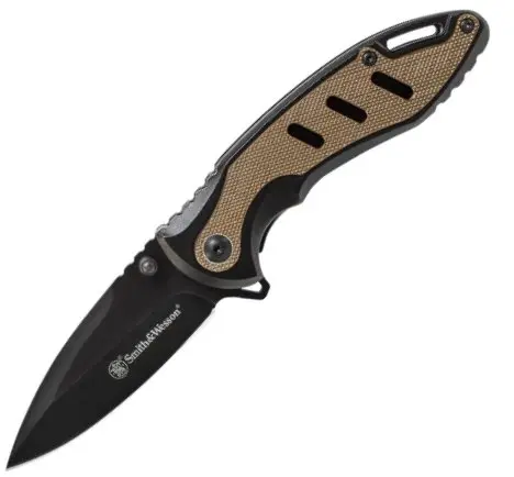 Smith & Wesson Liner-Lock Folding Knife With Stainless Blade 1