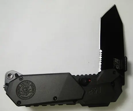 Smith & Wesson M.A.G.I.C. Liner Lock Folding Knife – 4034 Stainless Steel 1