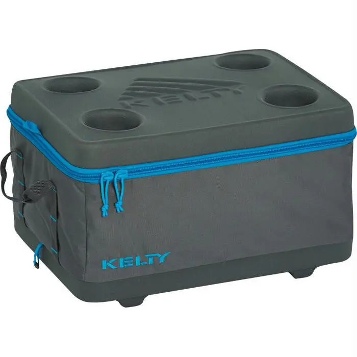 Smoke-Blue Folding Cooler – 27 Liter Capacity 1