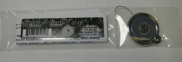 Snare-Vival-Trap Wildlife Capture Tool – Silver Finish 1