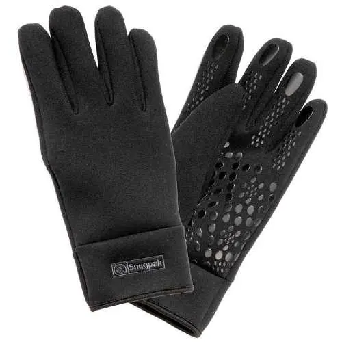 Snugpak Geogrip Gloves – Black, Small To Medium Fit 1