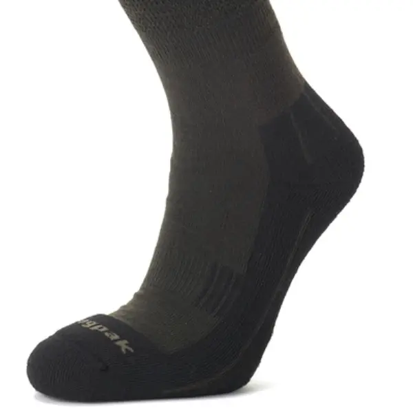 Snugpak Merino Wool Technical Sock In Olive Camo 1