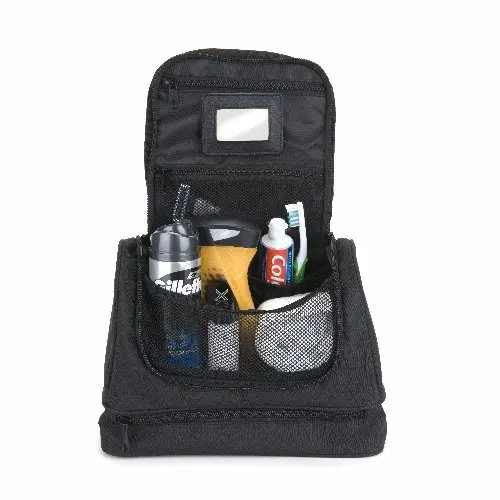 Snugpak Premium Travel Washbag In Matte Black 1