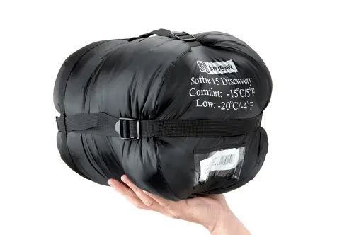 Snugpak Softie 15 Sleeping Bag – Discontinued Black, Right-Zip 1