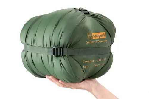 Snugpak Softie 15 Sleeping Bag – Discontinued Desert Tan, Right-Zip 1