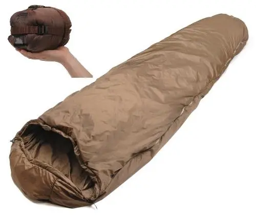 Snugpak Softie 3 Sleeping Bag – Merlin Coyote Brown, Right-Zip 1