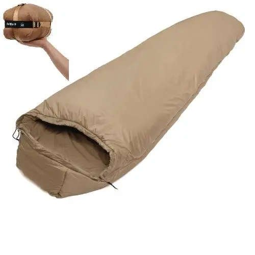 Snugpak Softie 9 Hawk Desert Tan Right-Hand Zip Sleeping Bag 1