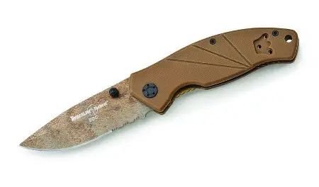 Soc Workhorse Combo Edge Knife In Coyote Tan 1