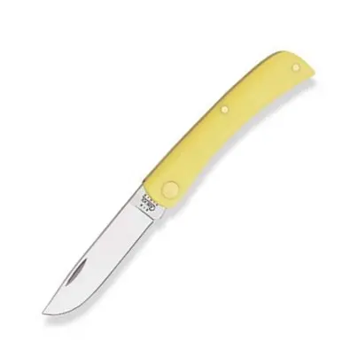 Sod Buster Jr. Pocket Knife – Bright Yellow Handle, Everyday Carry 1