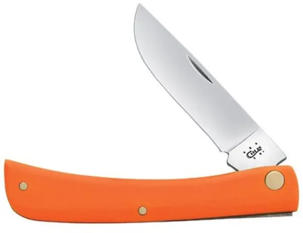 Sod Buster Orange Folding Knife 1