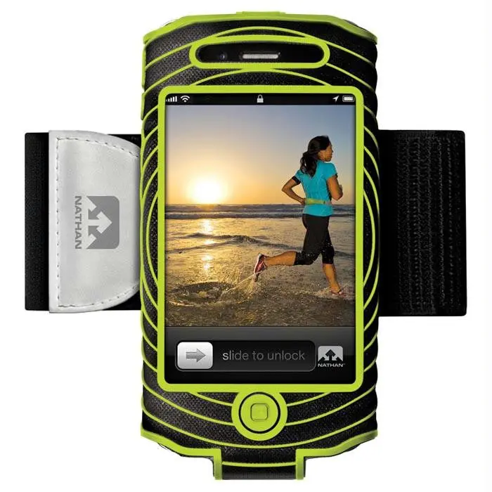 Sonic Boom Black-Lime Iphone 4 Case 1