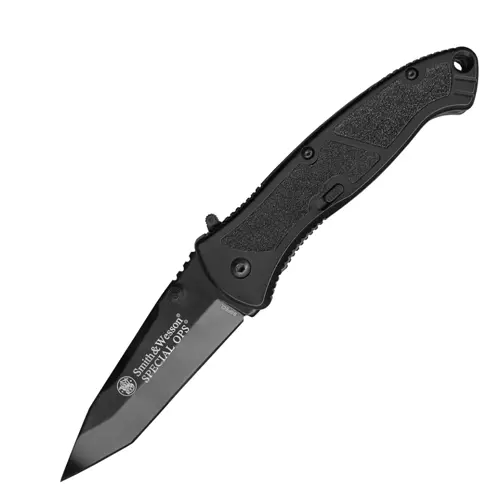 Special Operations Large Tactical Folding Knife – Black Finish 1