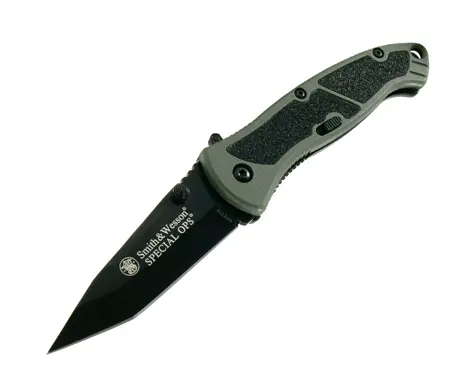 Special Tactical Knife – Medium Size, Black-And-Green Handle 1