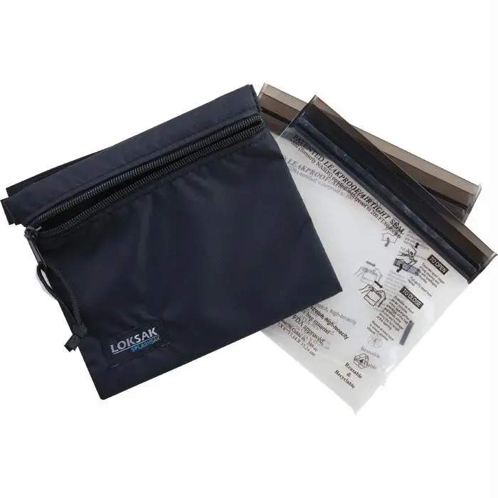 Splashpak Black Dipper Pouch – 7" X 6" 1