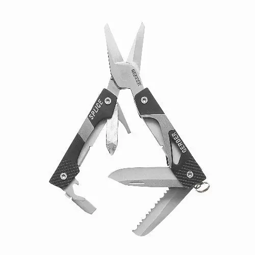 Splice Pocket Tool In Black Clamshell Design 1