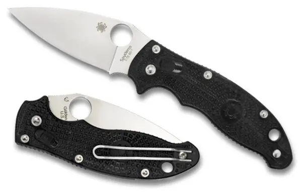 Spyderco Manix 2 Frcp Fixed-Blade Tactical Knife – Black Handle 1