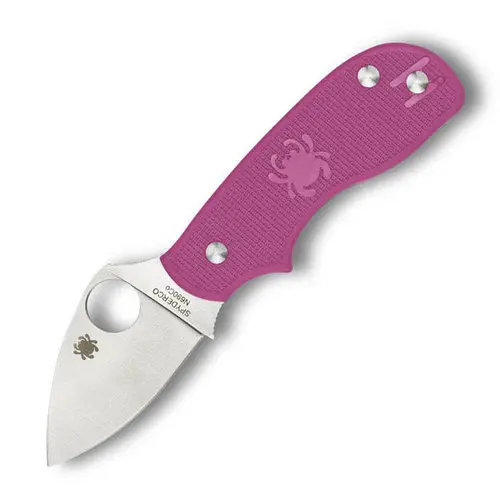 Squeak Slipit Pocket Knife – Pink Handle, Plain Edge 1