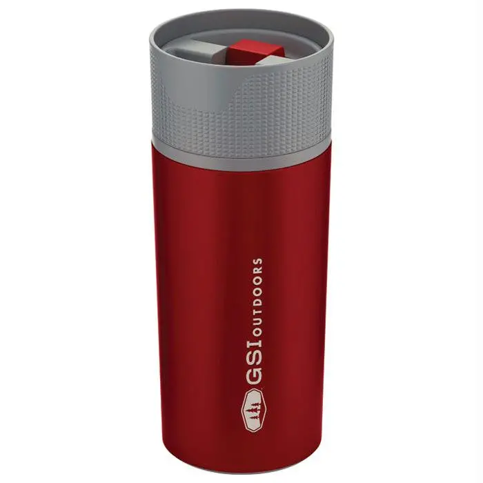 Stainless Steel Commuter Mug – Red 1