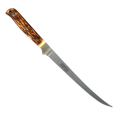 Steelhead 12-Inch Folding Knife With Genuine Leather Handle 1
