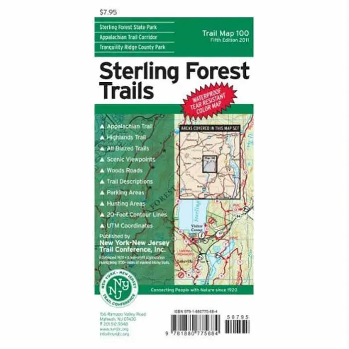 Sterling Forest Trail Map – 7Th Edition 1
