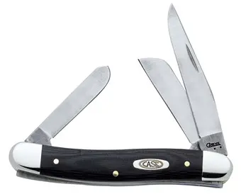 Stockman Medium-Folding Knife With Matte Black G-10 Handle 1