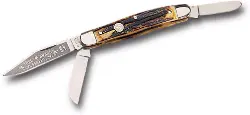 Stockman Pocket Knife With Stag Handle (4-Inch) 1