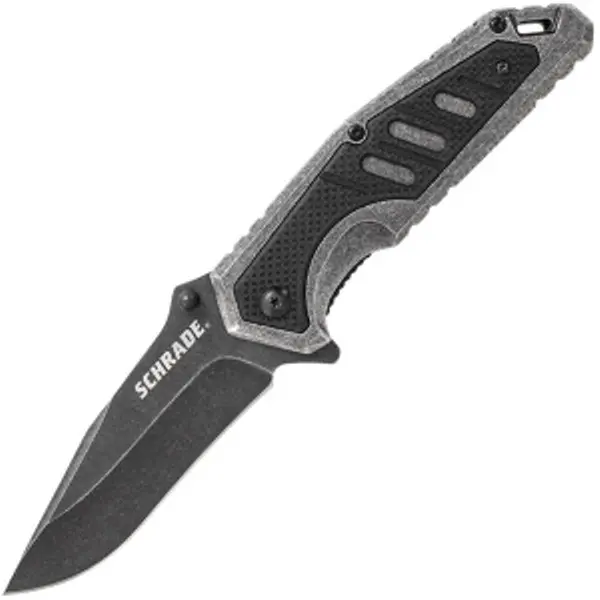 Stonewashed Aluminum Handle Knife – Sleek Design 1