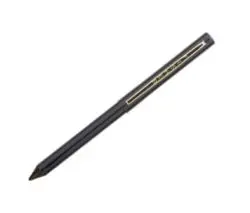 Stowaway Space Pen – Black Aluminum Body With Clip And Stylus 1