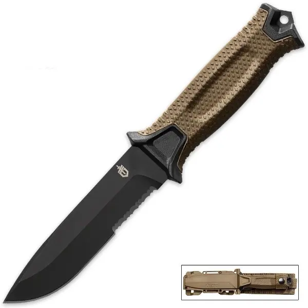 Strongarm Coyote Brown Fixed Blade Knife 1