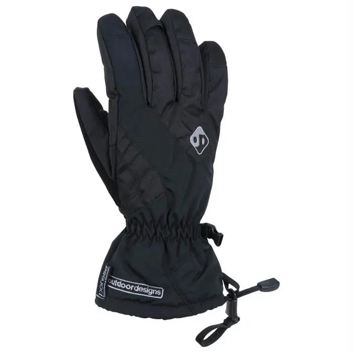 Summit 3-In-1 Convertible Winter Gloves – Black, Size L 1