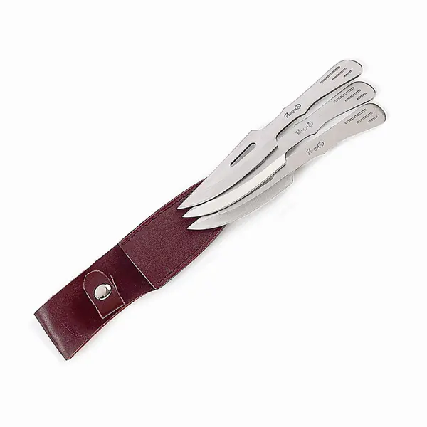 Sure Thrower Set Of 3 Throwing Knives – 6.25-Inch With Sheath 1