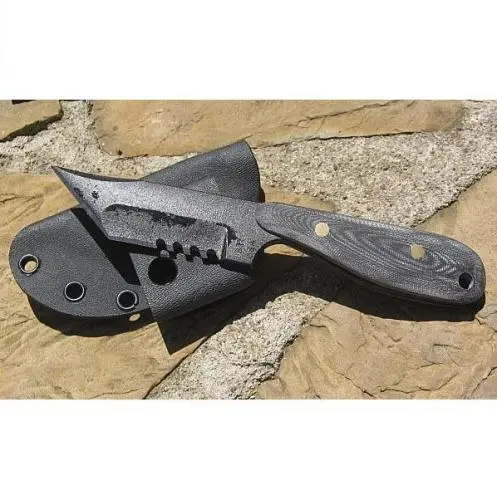 Talon C Folding Knife – Serrated Cutting Edge 1