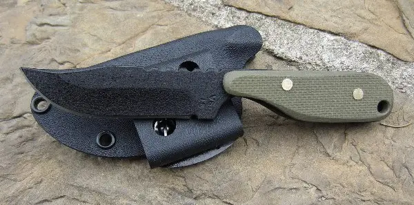 Talon E Tactical Folder – Green Textured G10 Handles, Plain Edge 1