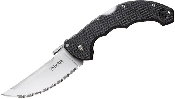Talwar Style Knife – 4-Inch Serrated Blade Inspired By Traditional Design 1