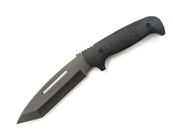 Tanto-Style Full Tang Fixed Blade Knife 1