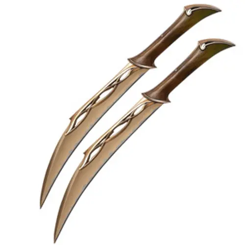 Tauriel Combat Knife Set – Hobbit-Themed Blades 1