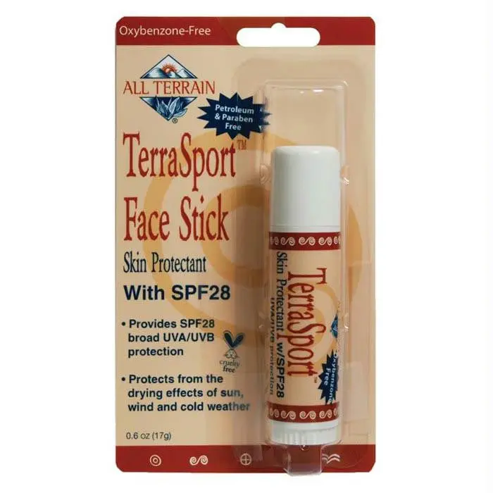 Terrasport Spf 28 Sun Protection Face Stick – Sweat-Resistant 1