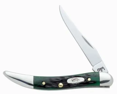 Texas Toothpick Slim Folder – Bermuda Green Handle 1
