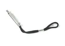'The City Dweller' Milled Pen Lanyard – Sleek Black Design 1