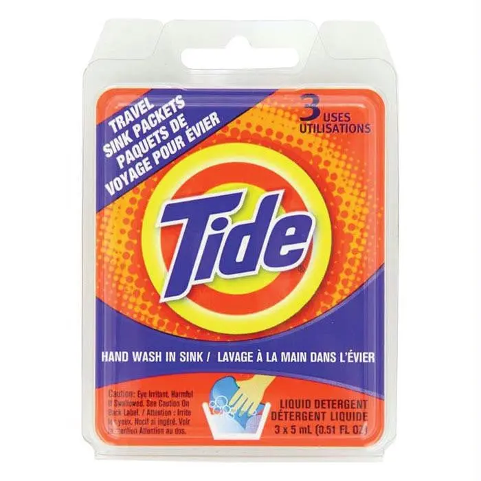 Tide Travel-Sized Sink Cleaning Packets 1