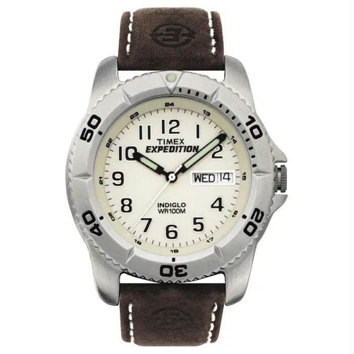 Timex Expedition Analog Watch With Leather Strap 1